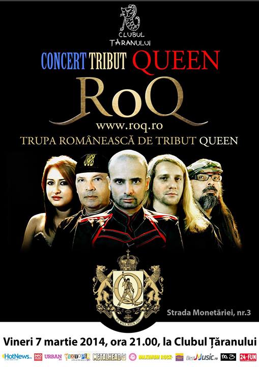 Primul concert RoQ – trupa tribut Queen